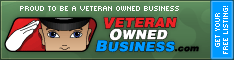Full size official Veteran Owned Business logo